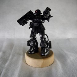 画像15: カツラ　飾り台　円　73mm（直径）×30mm（高さ・2枚張り合わせ）　【限定】