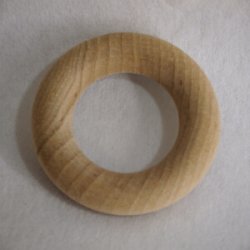画像1: 木のリング　60mmφ