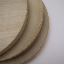 画像6: ホオ 円板　厚み15mm×[75φ・90φ・110φ・130φ]