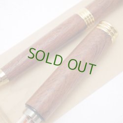 画像5: ハンドメイド・木のボールペン・ピックボックス セット（ カリン ）　【限定】