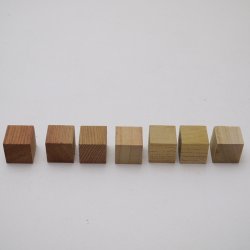 画像3: ケヤキ　15×15×15mm（50ヶ入）　【WEB限定】