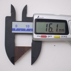 画像5: ひらめ木パーツ・シタン三角 中【WEB限定】