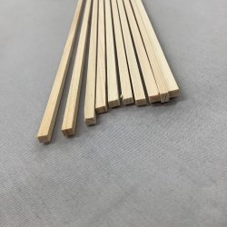 画像3: ヒノキ工作材　3×4×900mm 10本一式　【限定品】