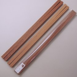 画像2: センダン　10×10×300mm　[ 1本・ 2本組]【在庫限り】