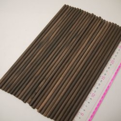 画像3: コクタン丸棒　約7φ×300mm【WEB限定】