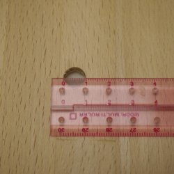 画像4: ベニヤ円板　穴あき　約5×175mmφ（10mmφ）【WEB限定】【アウトレット特価】