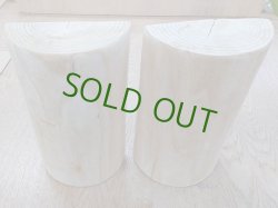 （D）半割丸太磨き加工