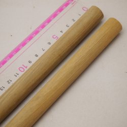 画像4: チーク丸棒　18φ×450mm　2本セット(1)