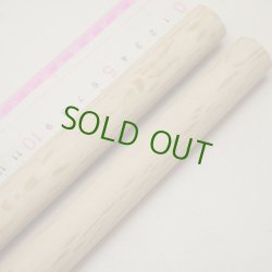 画像4: カシ丸棒　20φ×450mm　2本セット(4)　