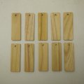 木札　ケヤキ　5ｘ25ｘ75（10枚）【WEB限定】