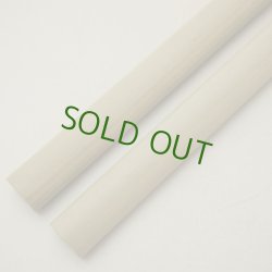 画像2: 【選】ホオ丸棒　20φ×450mm　2本セット(14)