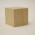 ナラ　サイコロ　30×30×30mm　【WEB限定】