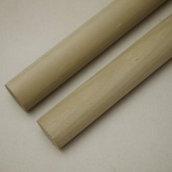 画像2: 【選】ホオ丸棒　24φ×450mm　2本セット(A)　【限定】