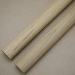 画像2: ミズキ丸棒　20φ×450mm 2本セット（3）【WEB限定】