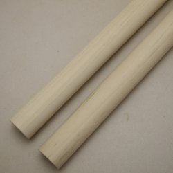 画像2: ミズキ丸棒　20φ×450mm 2本セット（5）【WEB限定】