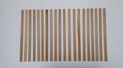 画像2: 特注品ホオ 1×25×500mm（50枚一式）【WEB限定】