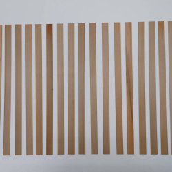 画像1: 特注品ホオ 1×25×500mm（50枚一式）【WEB限定】