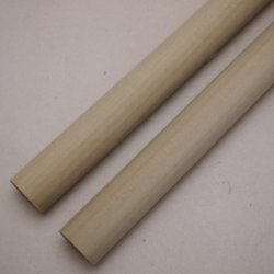 画像3: 【選】ホオ丸棒　20φ×450mm　2本セット(10)