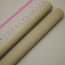 画像4: 【選】ホオ丸棒　20φ×450mm　2本セット(19)
