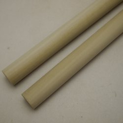 画像3: 【選】ホオ丸棒　20φ×450mm　2本セット(19)
