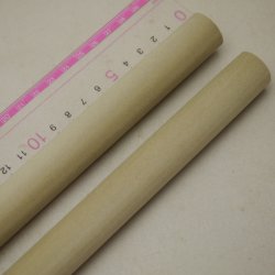 画像4: 【選】ホオ丸棒　20φ×450mm　2本セット(20)
