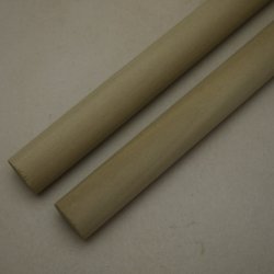 画像2: 【選】ホオ丸棒　20φ×450mm　2本セット(20)