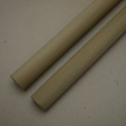 画像2: 【選】ホオ丸棒　20φ×450mm　2本セット(19)