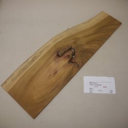 画像1: ケヤキ　板材料　5×160×475mm(2)　