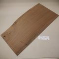 ウォールナット　板材料　5×315×635mm（2）
