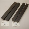 Y様こだわり　コクタン  角棒　40×40×300mm（2本組）・45×45×300mm（2本組）　【WEB限定】　