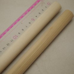 画像4: サクラ丸棒　20φ×450mm　2本セット(5)