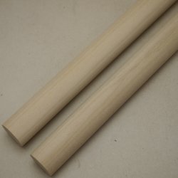 画像2: サクラ丸棒　20φ×450mm　2本セット(4)