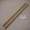 カシ丸棒　20φ×450mm　2本セット(1)　