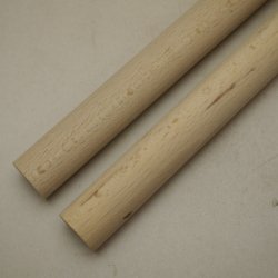 画像2: ブナ丸棒　24φ×400mm (C)（2本組）【WEB限定】