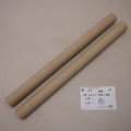 ブナ丸棒　24φ×320mm (A) （2本組）【WEB限定】