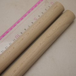 画像4: ブナ丸棒　24φ×320mm (A) （2本組）【WEB限定】