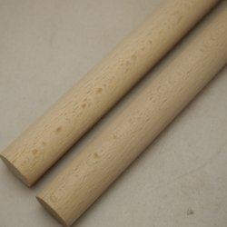 画像2: ブナ丸棒　24φ×400mm (B)（2本組）【WEB限定】