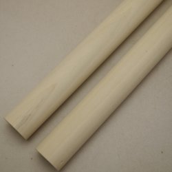 画像2: 【選】ミズキ丸棒　24φ×400mm 2本セット（B）　【特注・WEB限定】