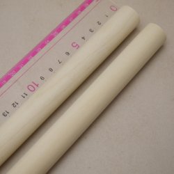 画像4: 【選】ミズキ丸棒　20φ×450mm 2本セット（1）【WEB限定】