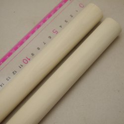 画像4: 【選】ミズキ丸棒　24φ×400mm 2本セット（B）　【特注・WEB限定】