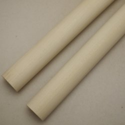 画像3: 【選】ミズキ丸棒　24φ×400mm 2本セット（A）　【特注・WEB限定】