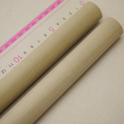 画像4: 【選】ホオ丸棒　24φ×450mm　2本セット(A)　【限定】