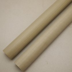 画像3: 【選】ホオ丸棒　24φ×450mm　2本セット(A)　【限定】