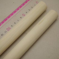 画像4: 【選】ミズキ丸棒　24φ×400mm 2本セット（A）　【特注・WEB限定】