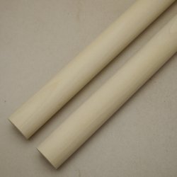 画像2: 【選】ミズキ丸棒　20φ×450mm 2本セット（6）【WEB限定】
