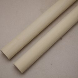 画像2: 【選】ミズキ丸棒　20φ×450mm 2本セット（1）【WEB限定】