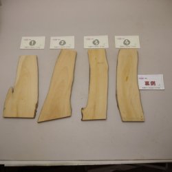 画像2: ツゲ材料　10mm厚　10－1300-[1・2・3・4]　【限定】