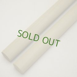 画像3: 【選】ホオ丸棒　20φ×450mm　2本セット(6)