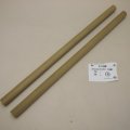 【選】ホオ丸棒　20φ×450mm　2本セット(18)