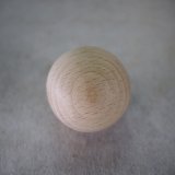 画像: 木球　直径 [40mm ・ 45mm ・ 50mm]